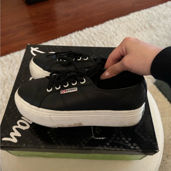 Superga | 2790 Nappa Platform Sneaker - Picture 2 of 5